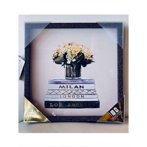 NWT Marmont Hill Coming into Fashion Canvas Framed Art Coming into Fashion Londo